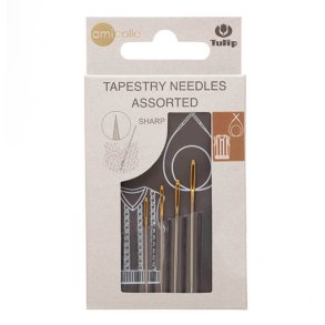 Tapestry Needles 4 stk. Ass. m. spids 