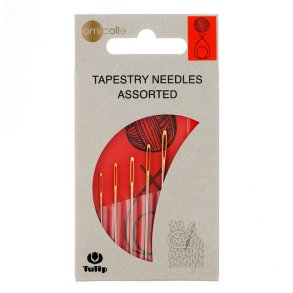 Tapestry Needles 5 stk. Ass. Tynd u. spids 